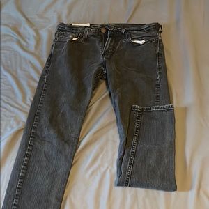 Hollister black super skinny jeans